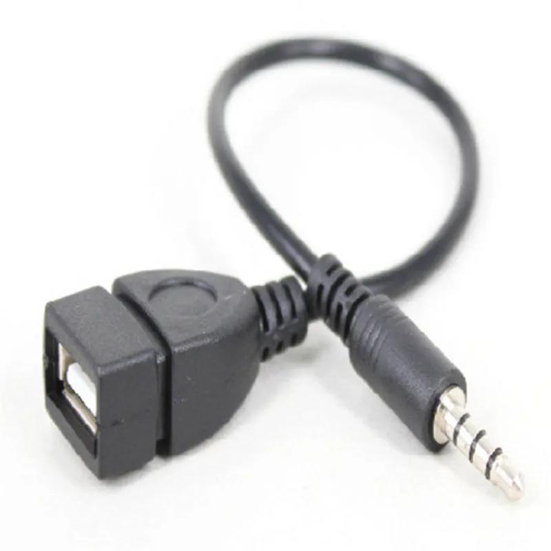 3.5mm  AUX  ÷  USB 2.0  ȯ 20cm ̺ ڵ忡   ڵ MP3